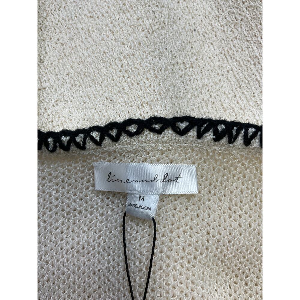 Line & Dot 'Maris' Beige Polyester Vest Size M - Picture 4 of 5